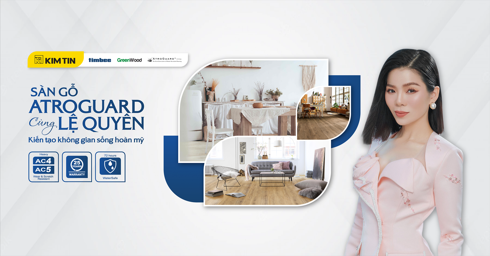 ATROGUARD CÙNG LỆ QUYÊN KIẾN TẠO KHÔNG GIAN SỐNG HOÀN MỸ